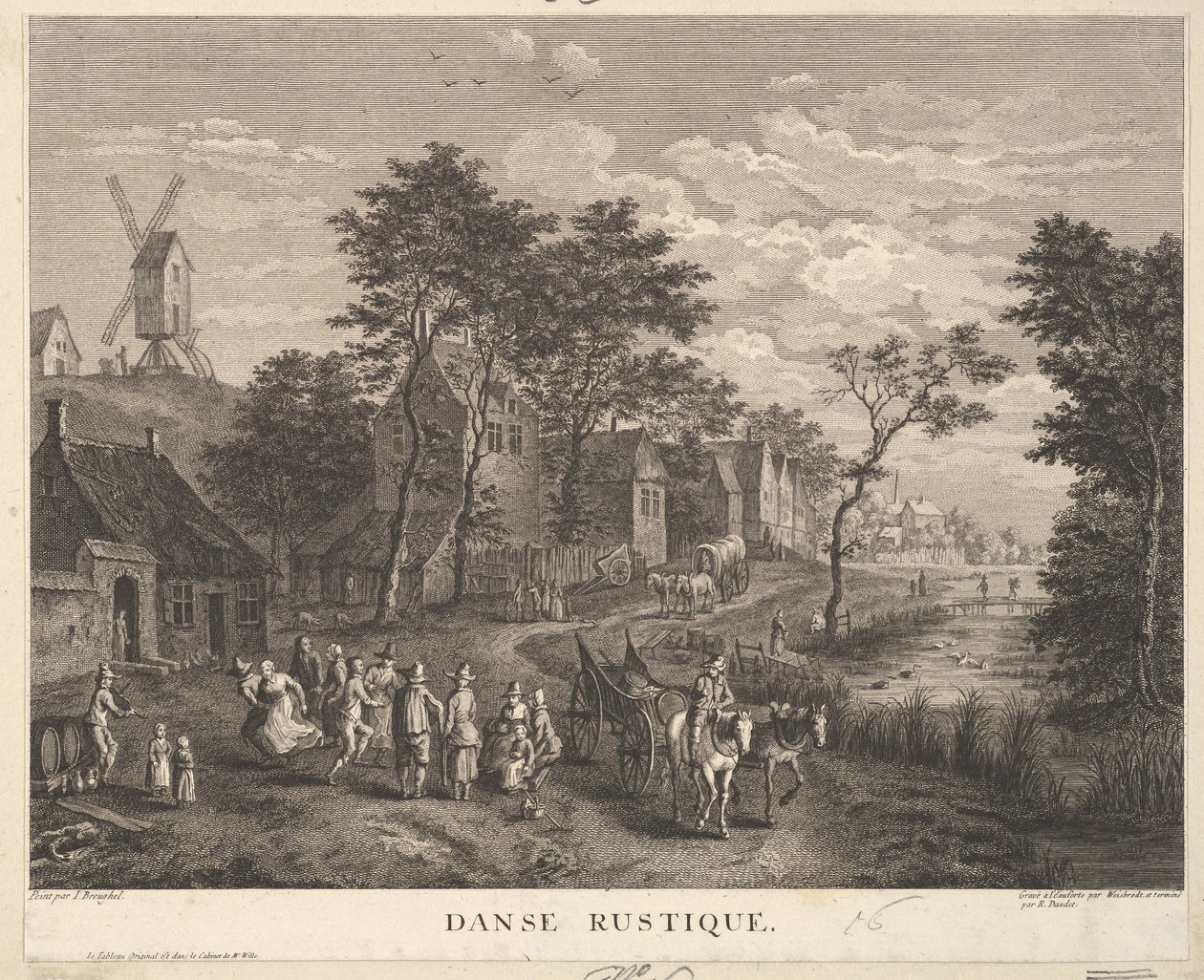 Rustic Dance by Robert Daudet