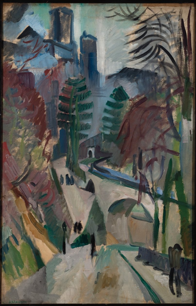 Laon Landscape by Robert Delaunay