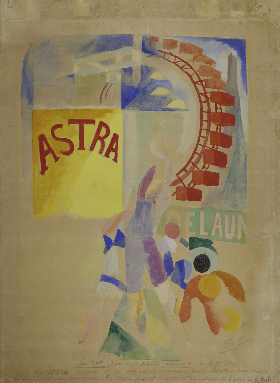 The Cardiff Team, 1912-1913 by Robert Delaunay