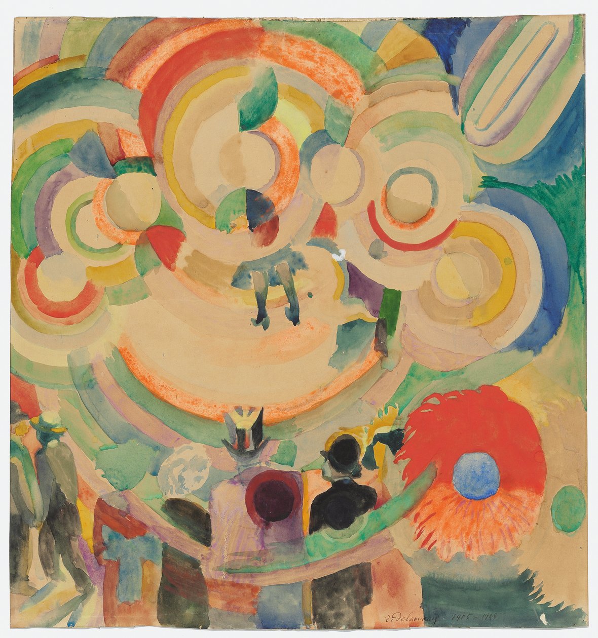 Manège de Cochons by Robert Delaunay