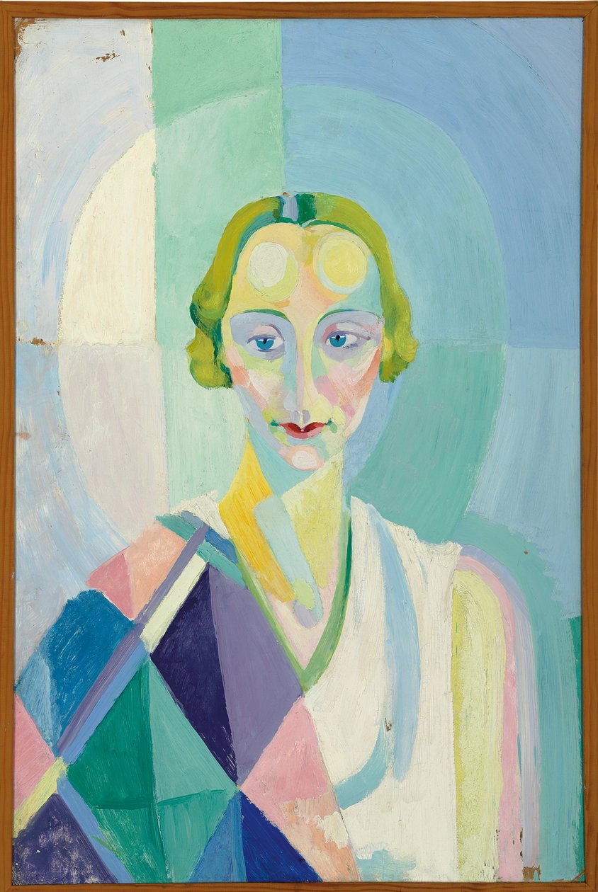 Portrait of Madame Heim by Robert Delaunay