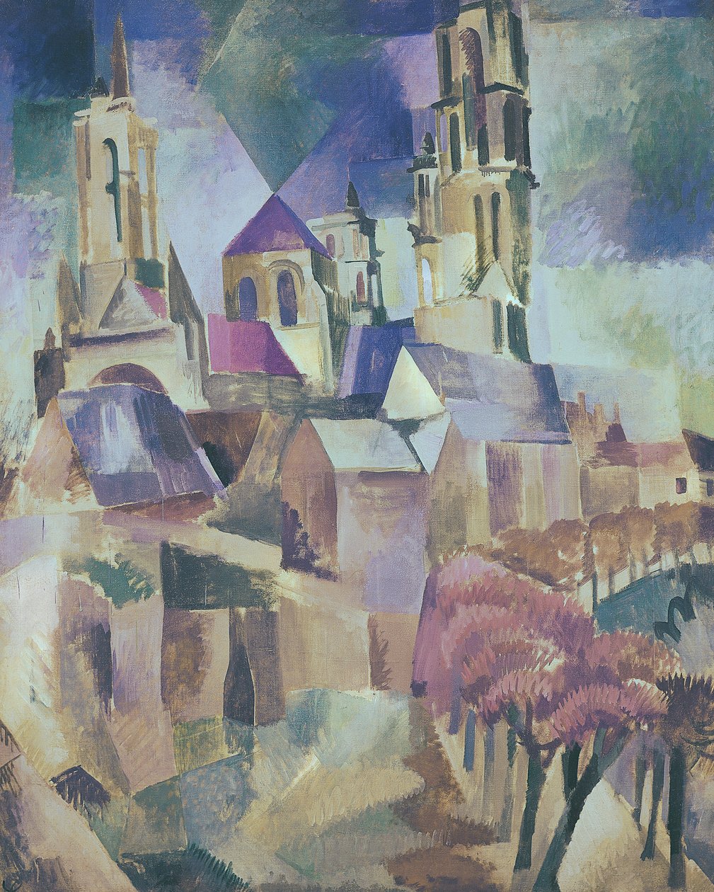 The Towers of Laon by Robert Delaunay