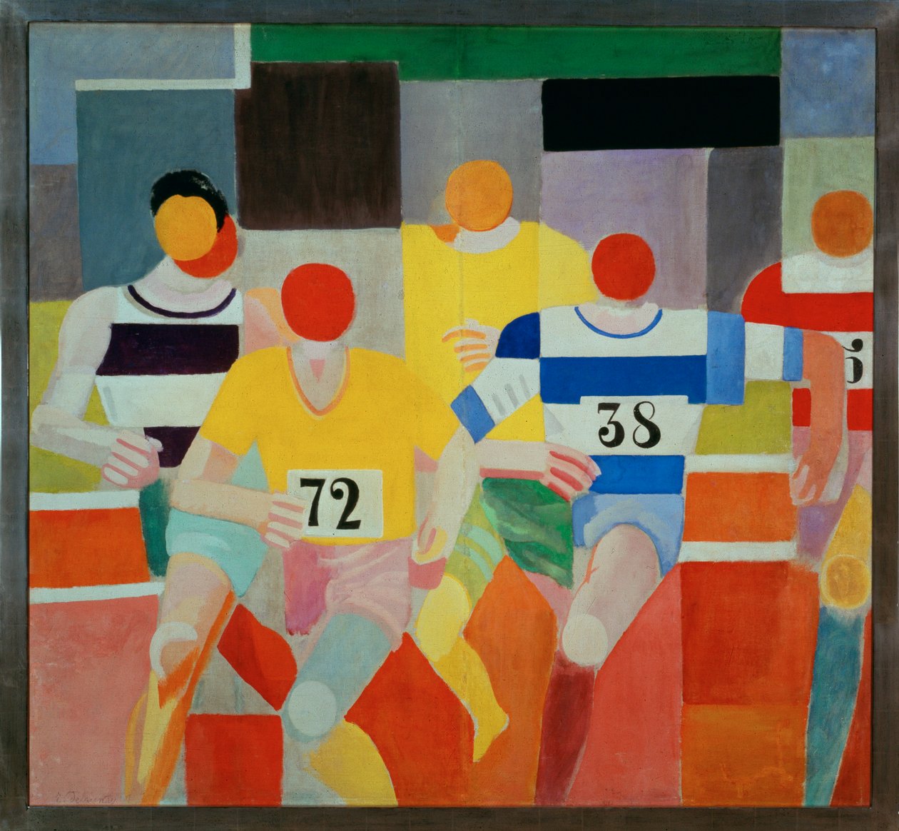 The Runners by Robert Delaunay