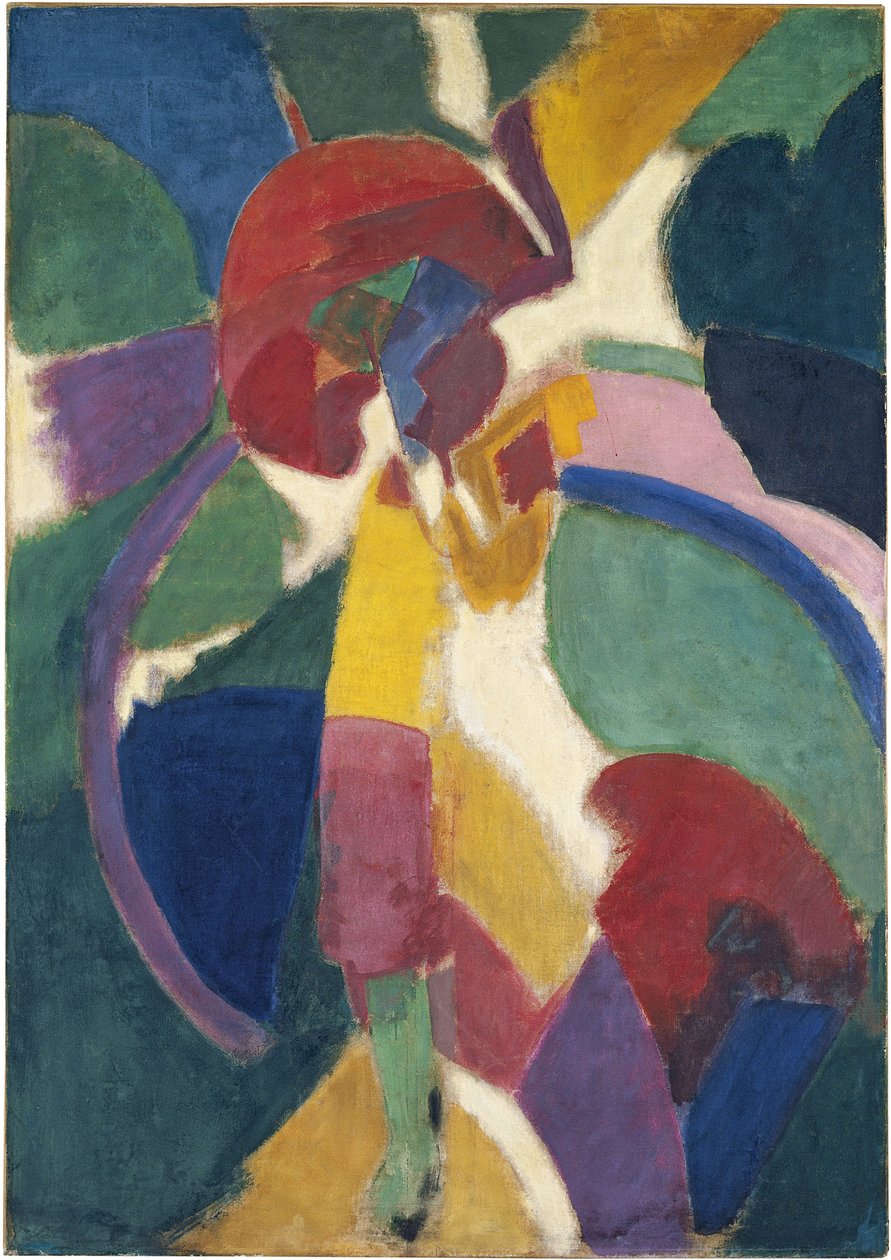 Woman with a Parasol by Robert Delaunay