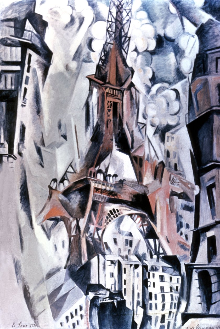 The Eiffel Tower by Robert Delaunay