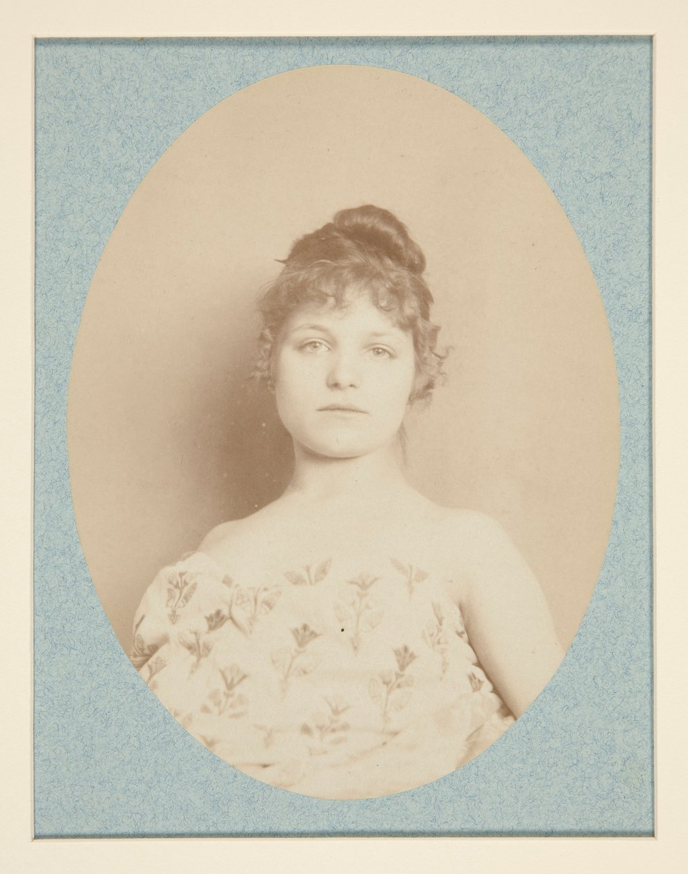 Untitled (young girl) by Robert Demachy