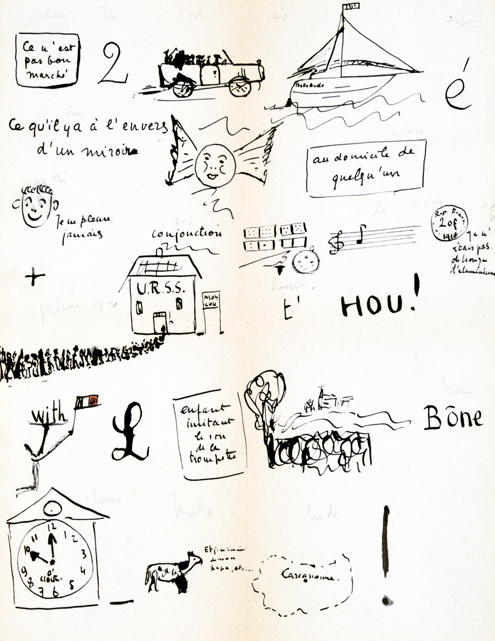 Rebus: Hou! by Robert Desnos
