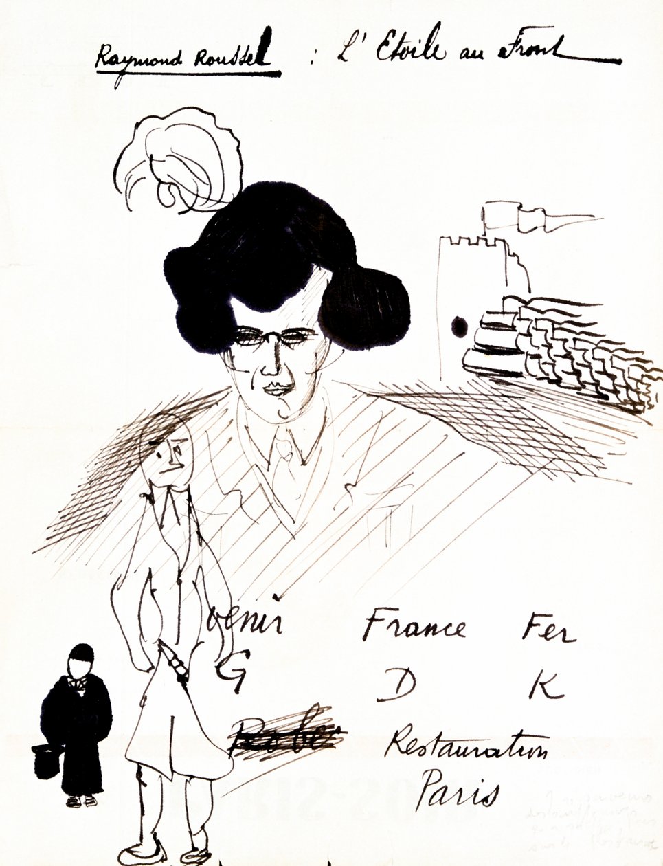 Rebus: Raymond Roussei by Robert Desnos