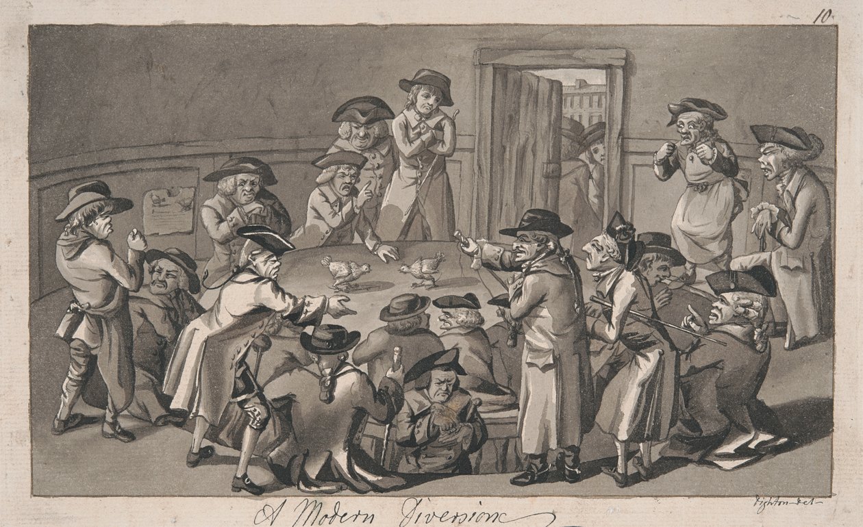 A Modern Diversion by Robert Dighton