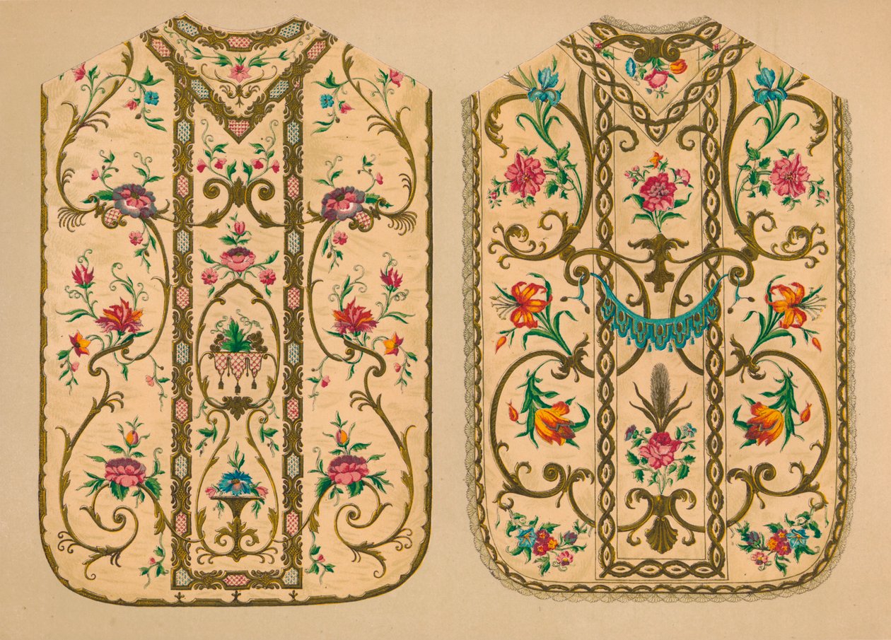 Embroidered Chasubles by Luigi & Ersilia Martini by Robert Dudley
