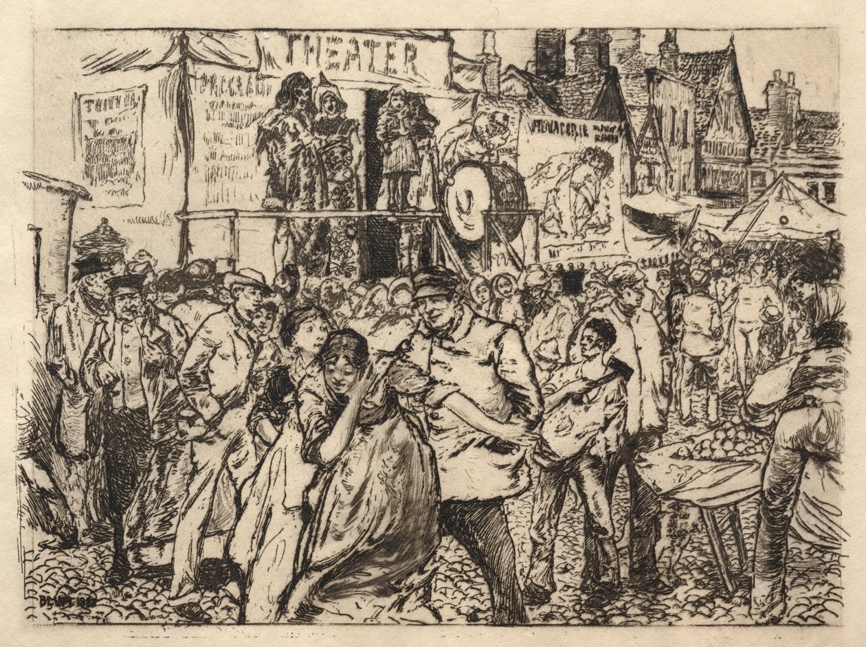 An Illustration by Robert Frederick Blum
