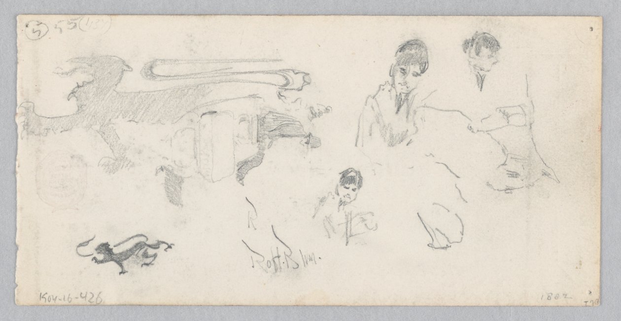 Figures by Robert Frederick Blum