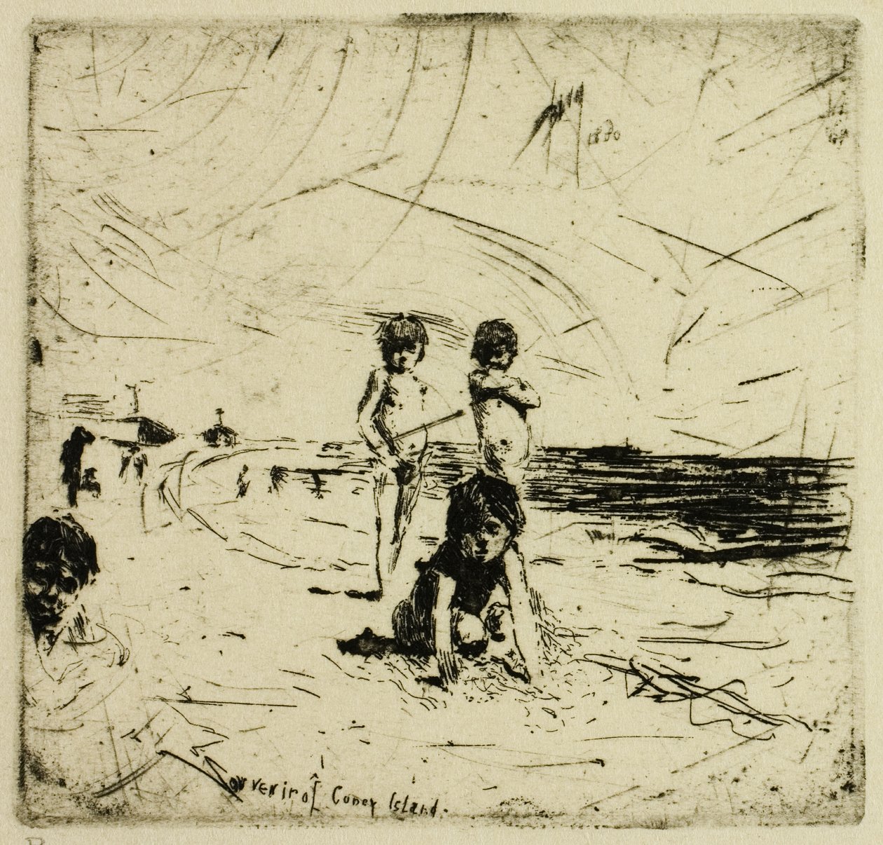 Souvenir of Coney Island by Robert Frederick Blum