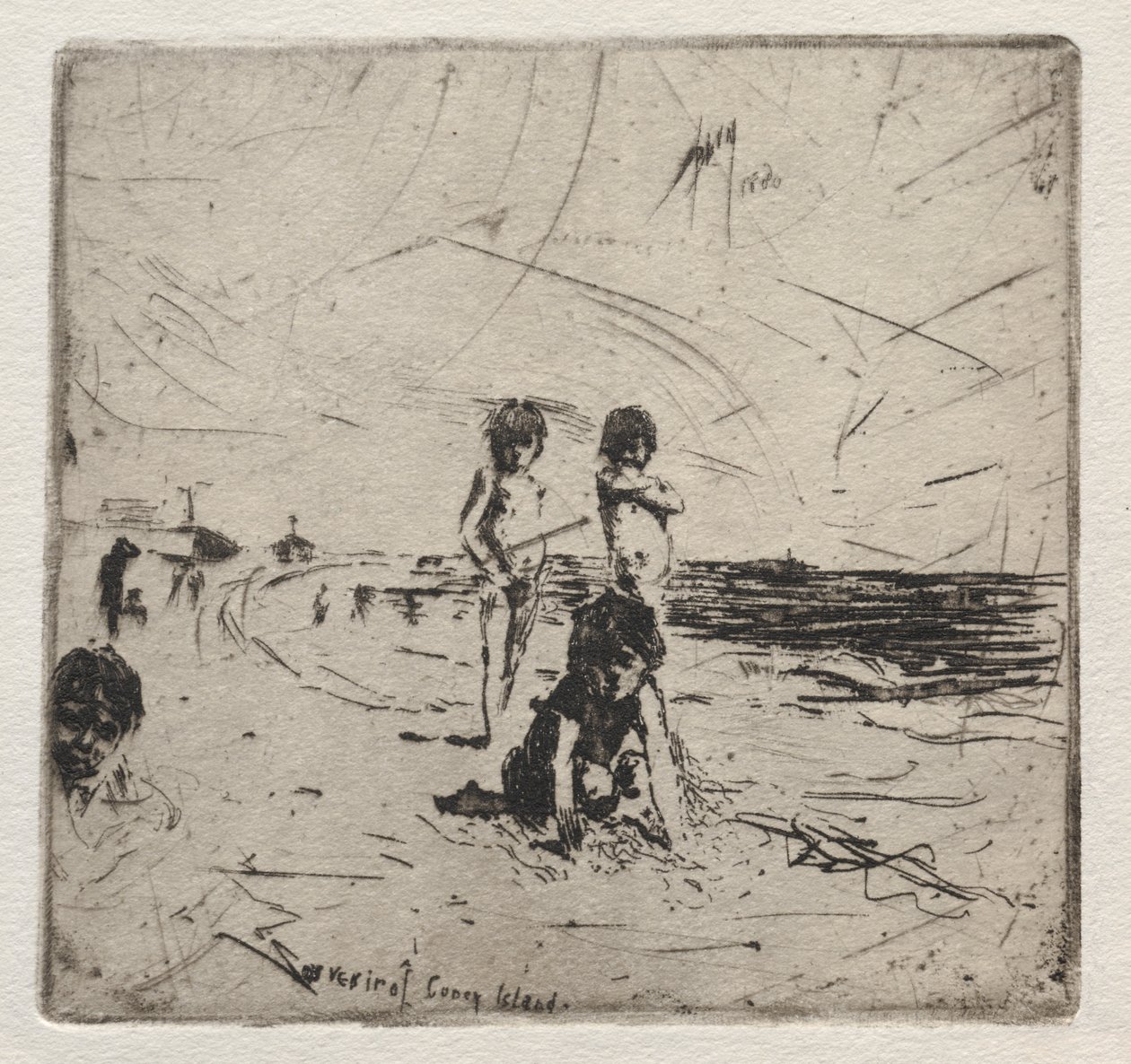 Souvenir of Coney Island by Robert Frederick Blum