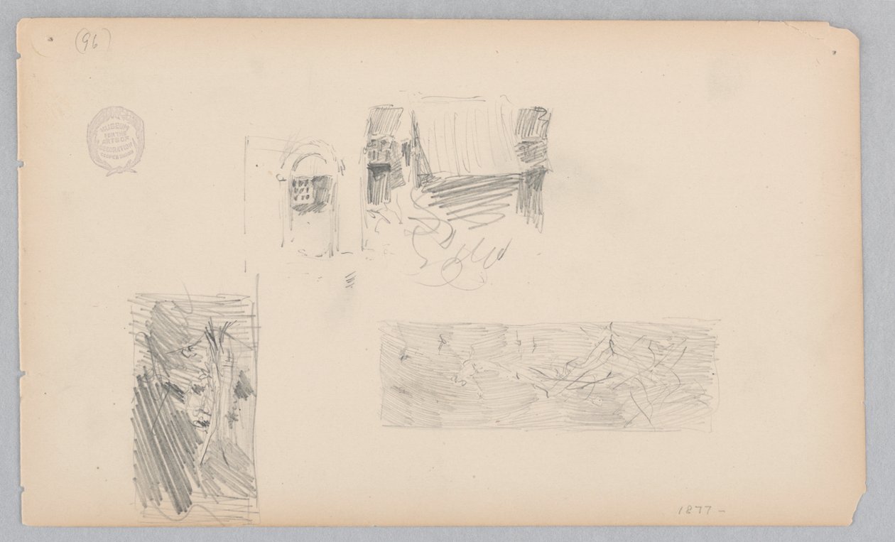 Street Scene by Robert Frederick Blum