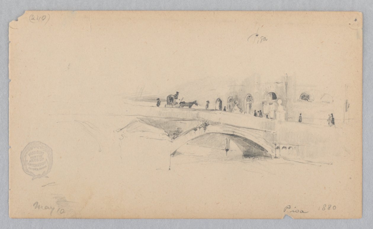 View of Pisa, Italy by Robert Frederick Blum