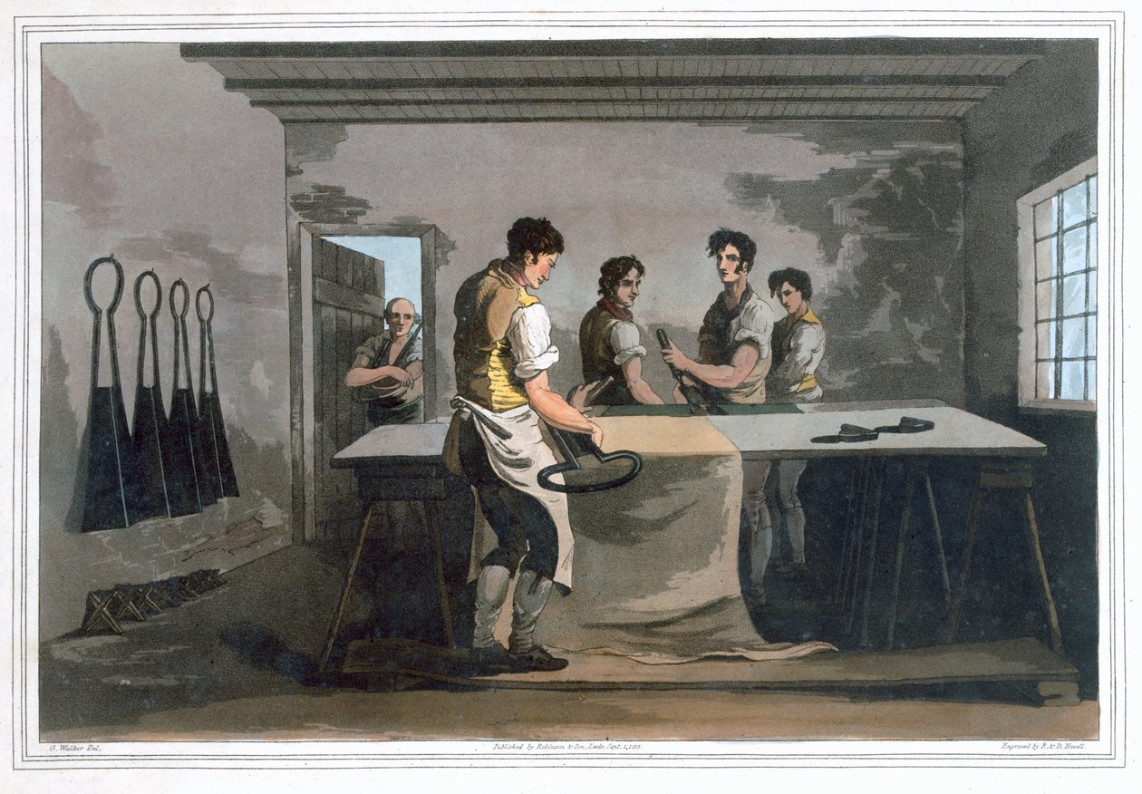 Cloth Dressers by Robert Havell
