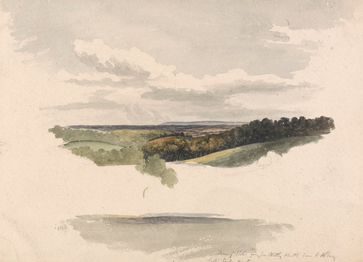 Between Netley Heath and Albury by Robert Hills