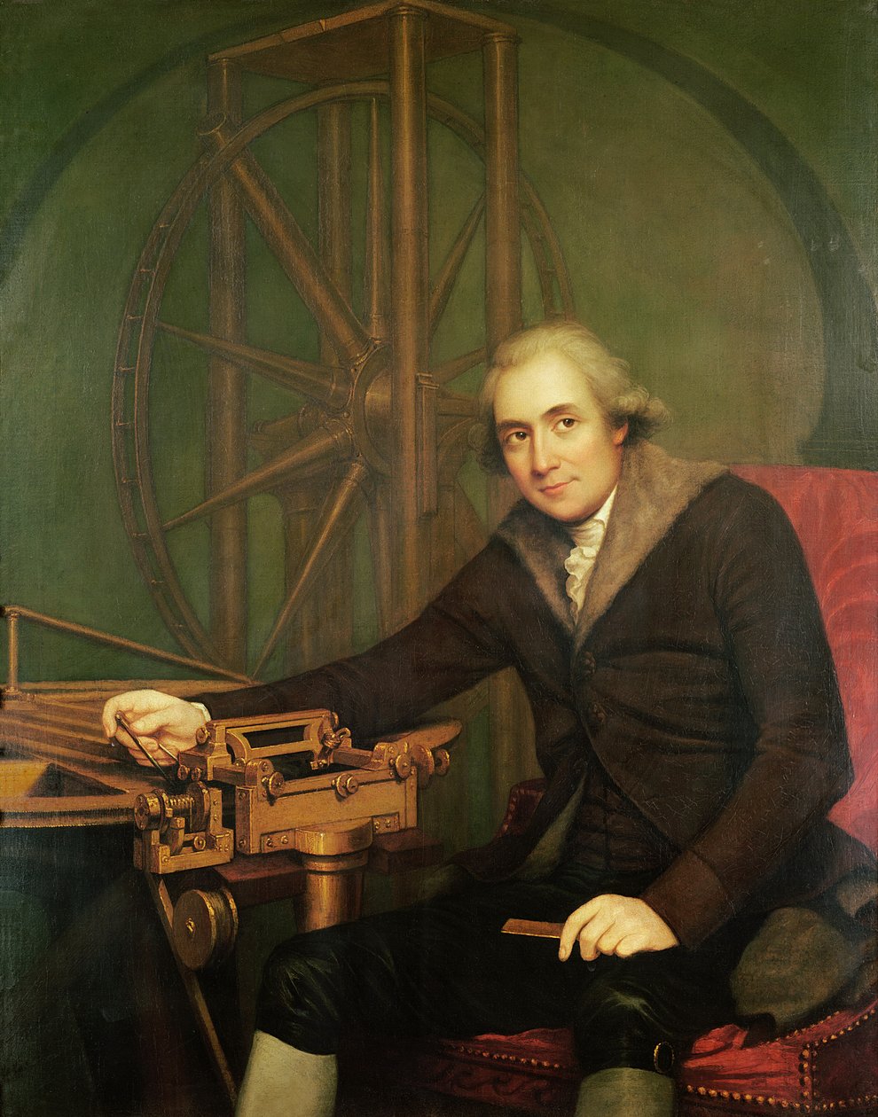 Portrait of Jesse Ramsden by Robert Home