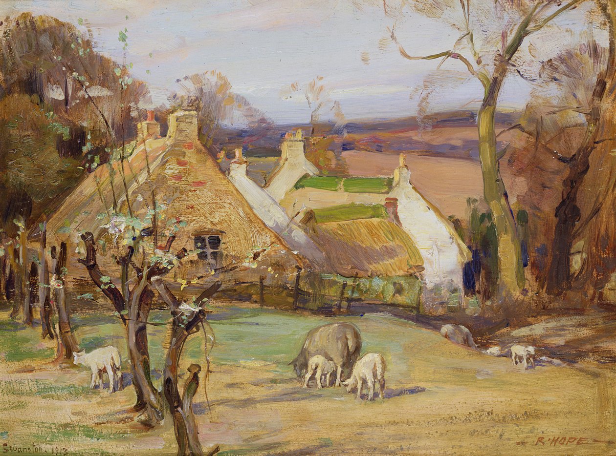 Swanston Farm by Robert Hope