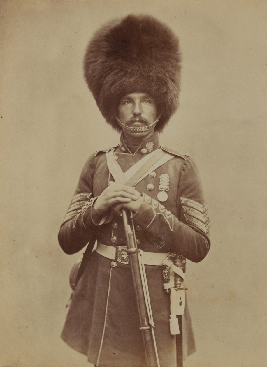 Sergeant William Powell, Grenadier Guards by Robert Howlett