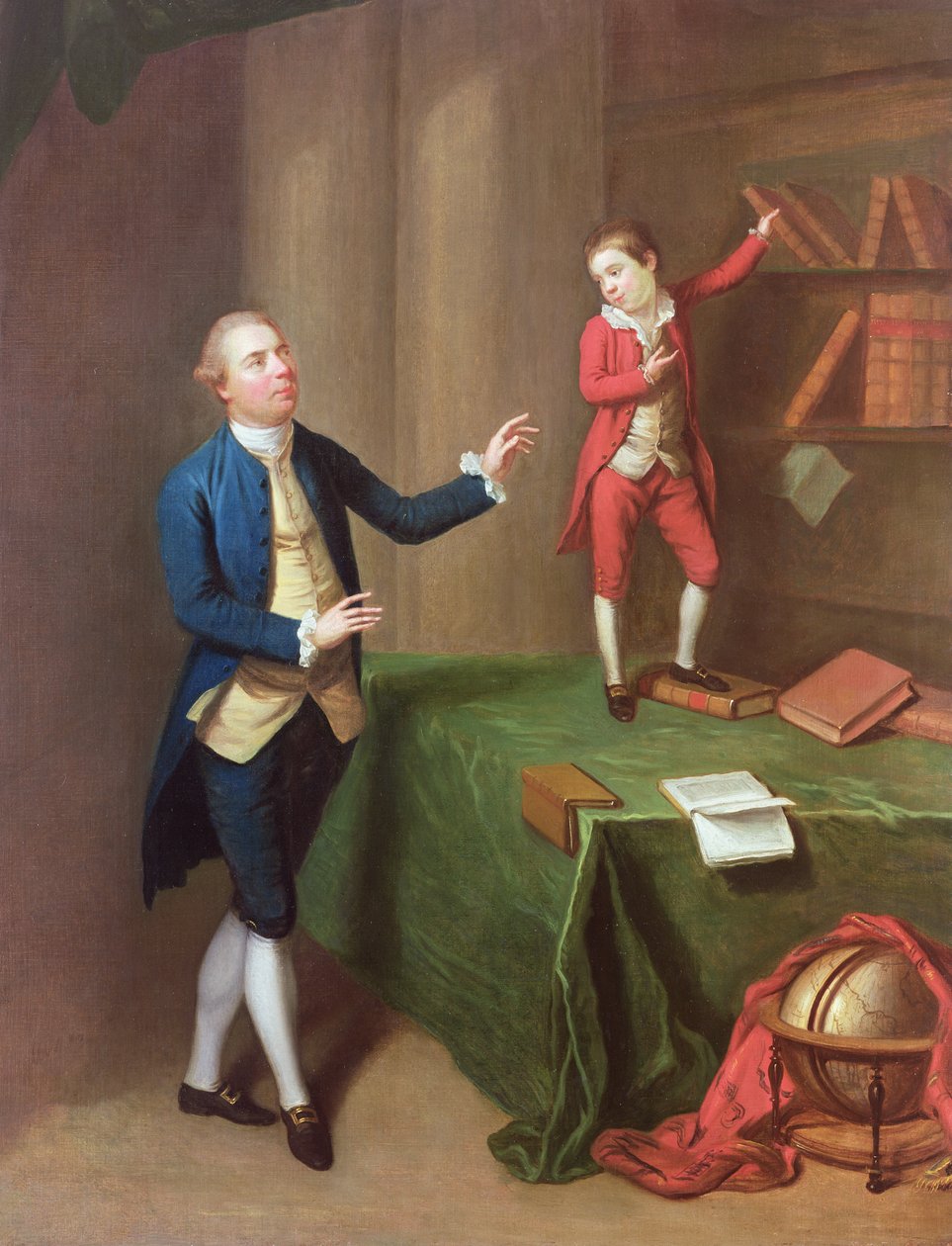 Sir Robert Walker and His Son Robert by Robert Hunter