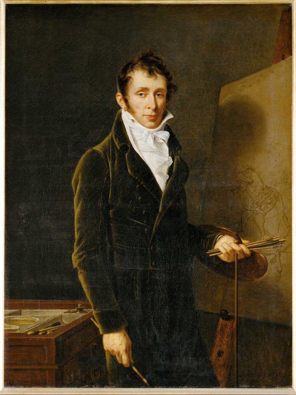 The painter Carle Vernet by Robert Lefevre