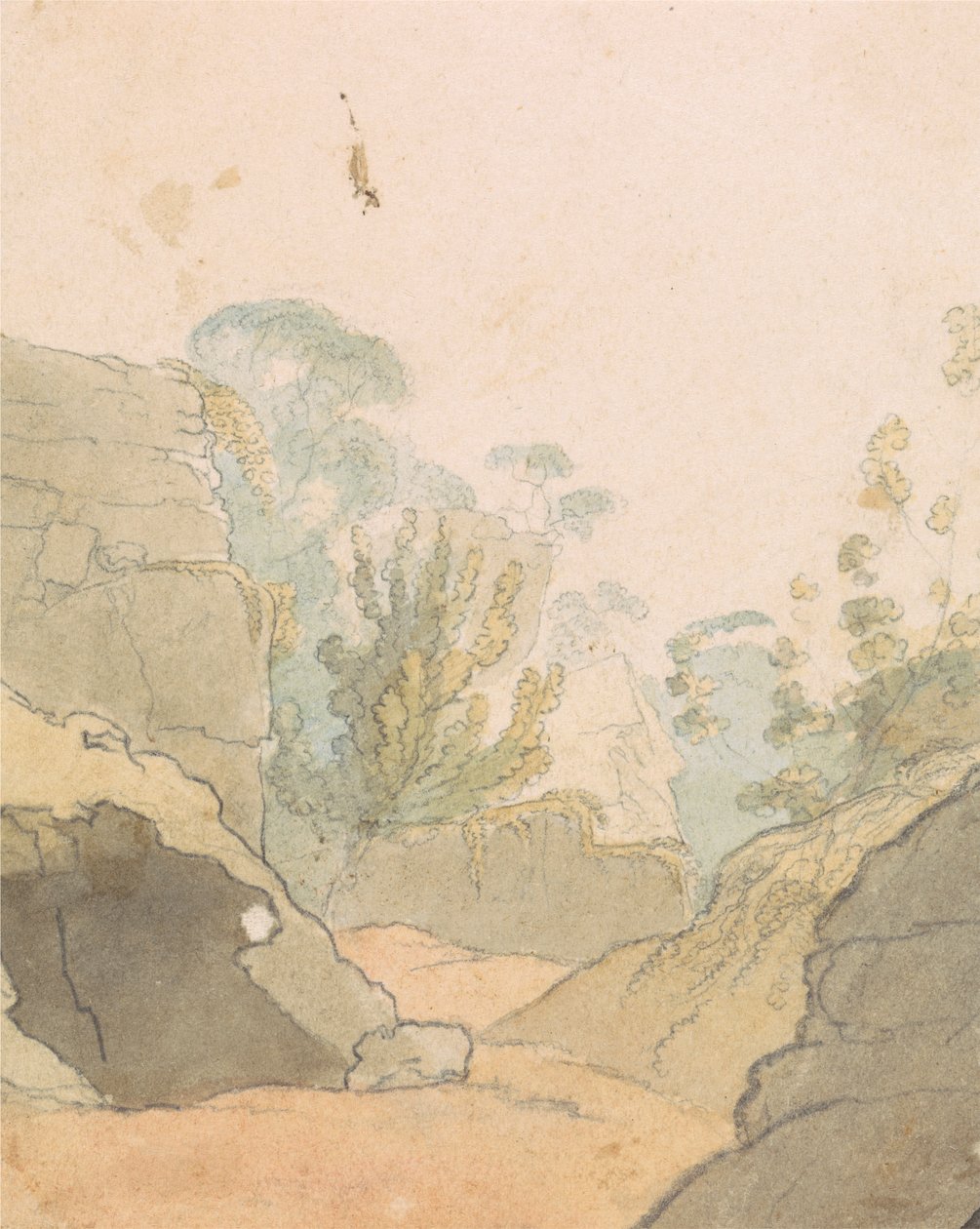 Landscape with Rocks by Robert Mabon