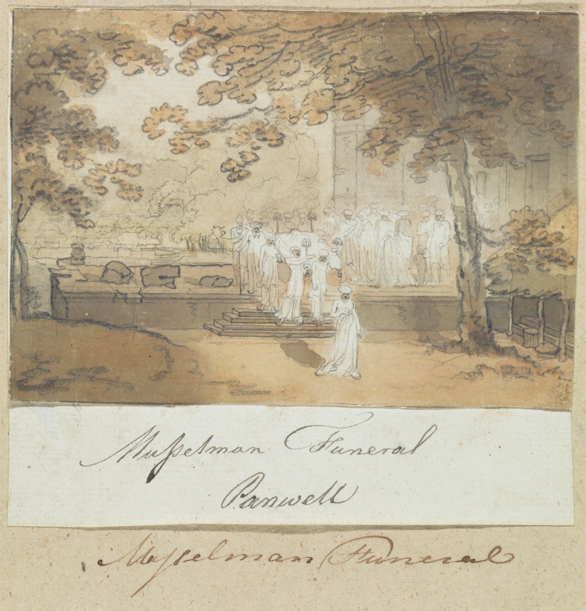 Muslim Funeral by Robert Mabon