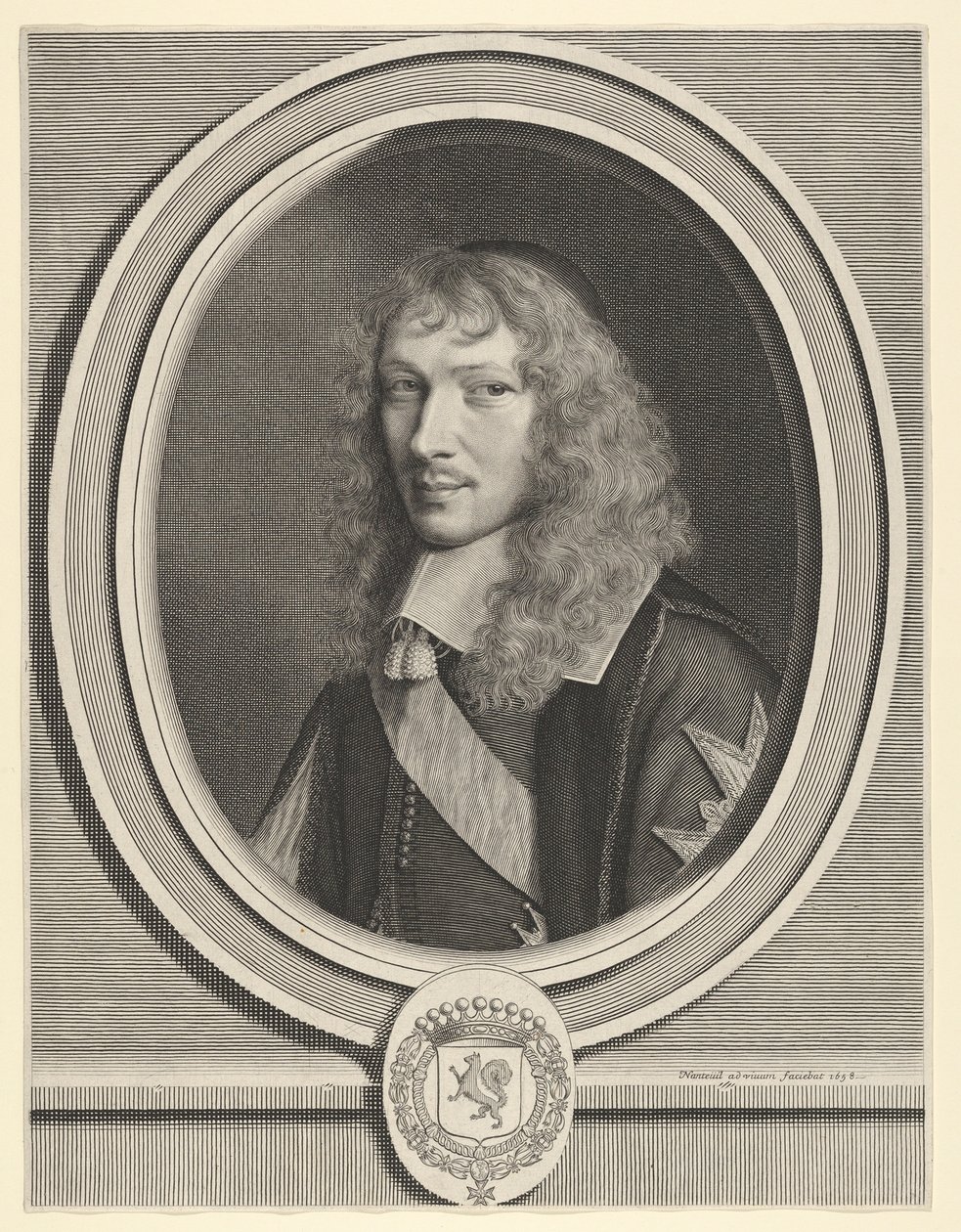 Basile Fouquet by Robert Nanteuil