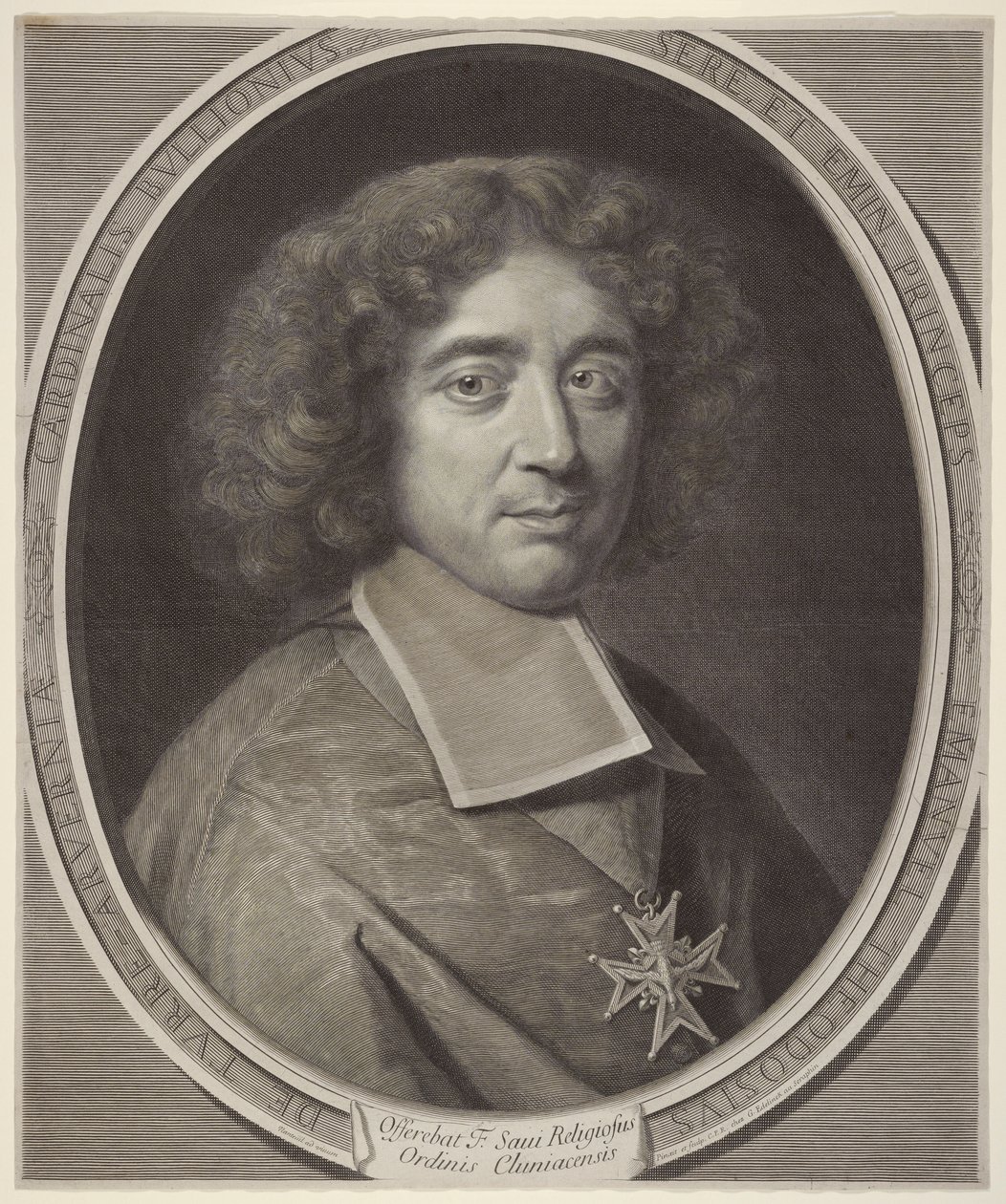 Emmanuel-Theodose de la Tour by Robert Nanteuil