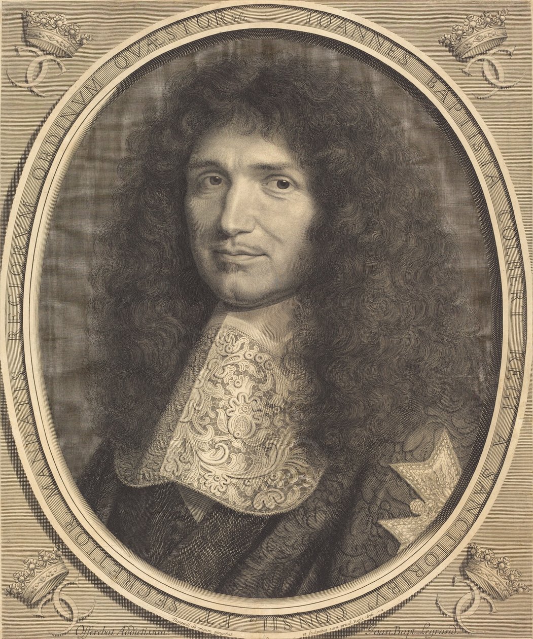 Jean-Baptiste Colbert by Robert Nanteuil