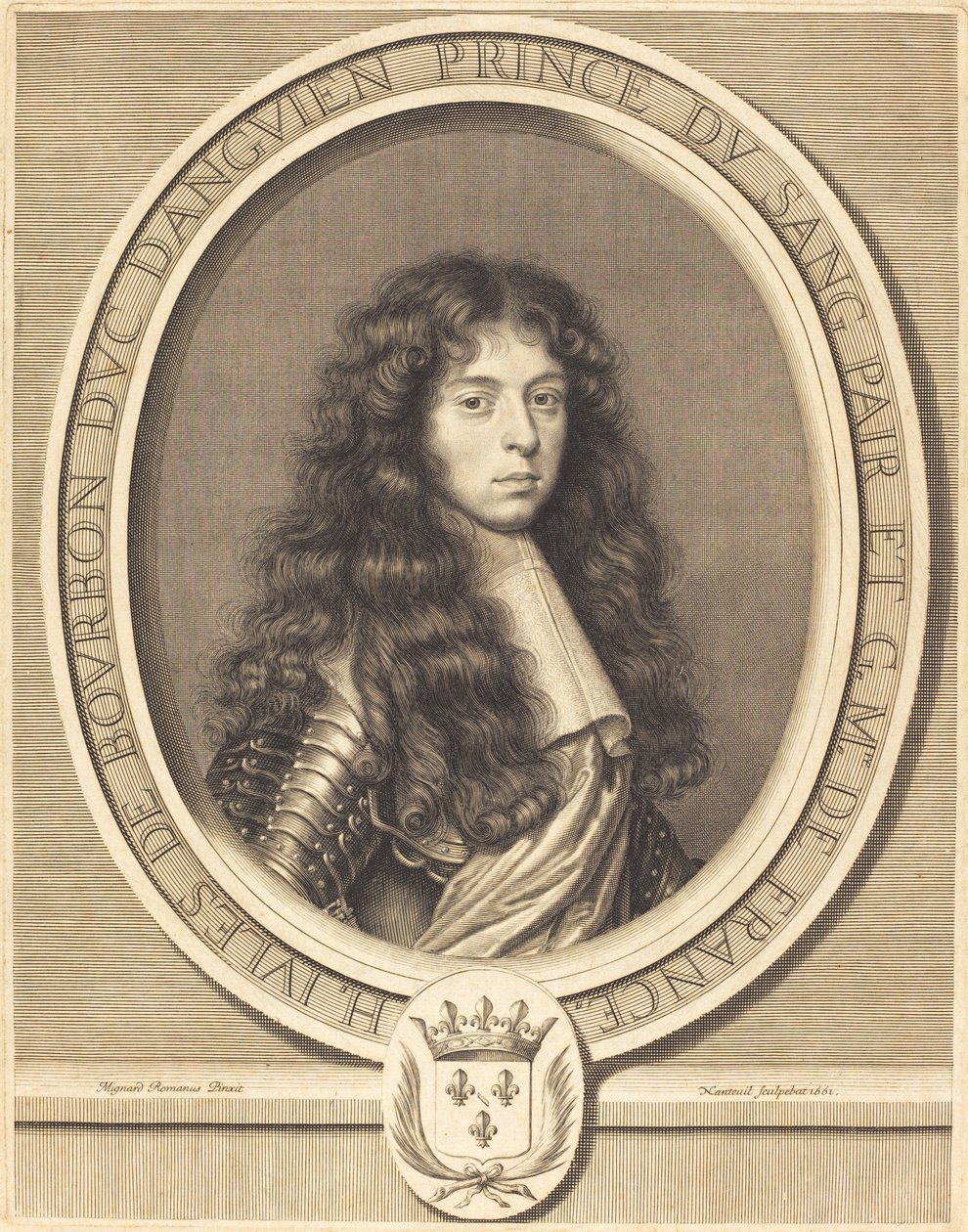 Jules, Duke of Enghien by Robert Nanteuil after Pierre Mignard I