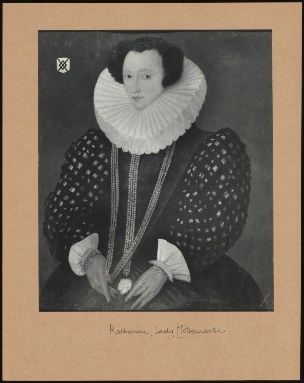 Katherine, Lady Tollemache by Robert Peake the elder