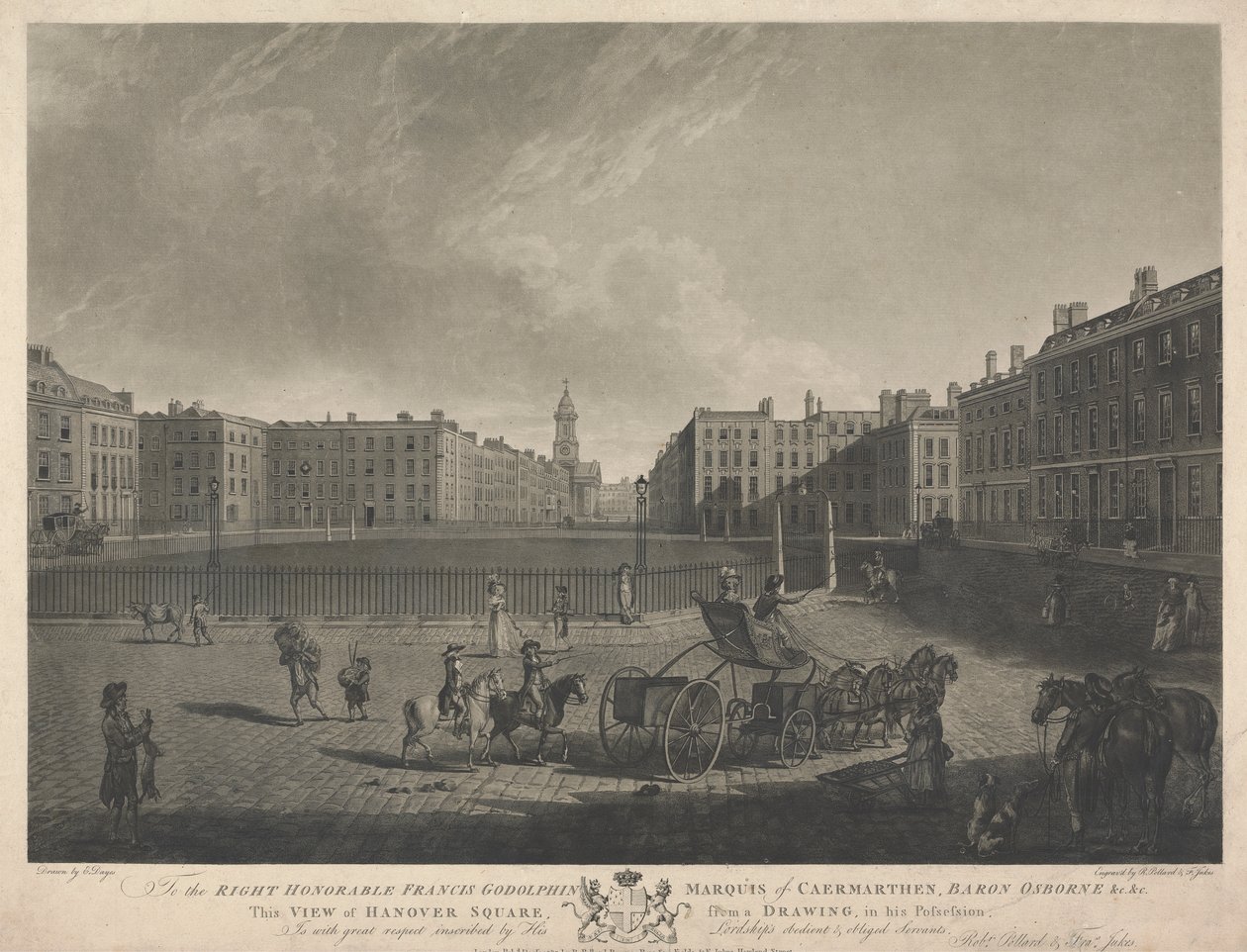 This View of Hanover Square by Robert Pollard