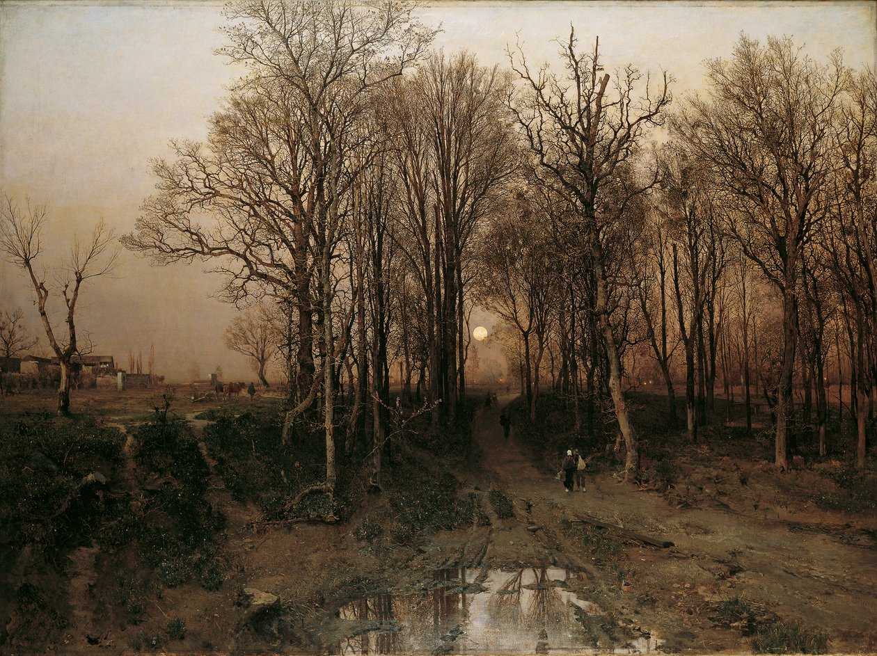 Early Spring in Penzinger Au by Robert Russ