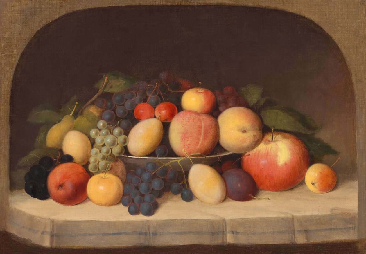 Fruit Still Life by Robert Seldon Duncanson