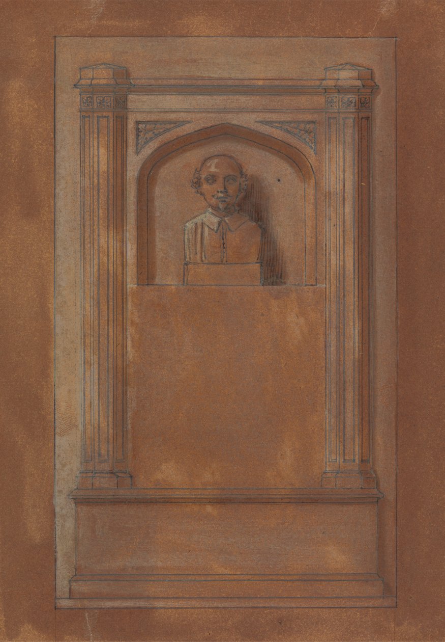 Bust of Shakespeare by Robert Smirke
