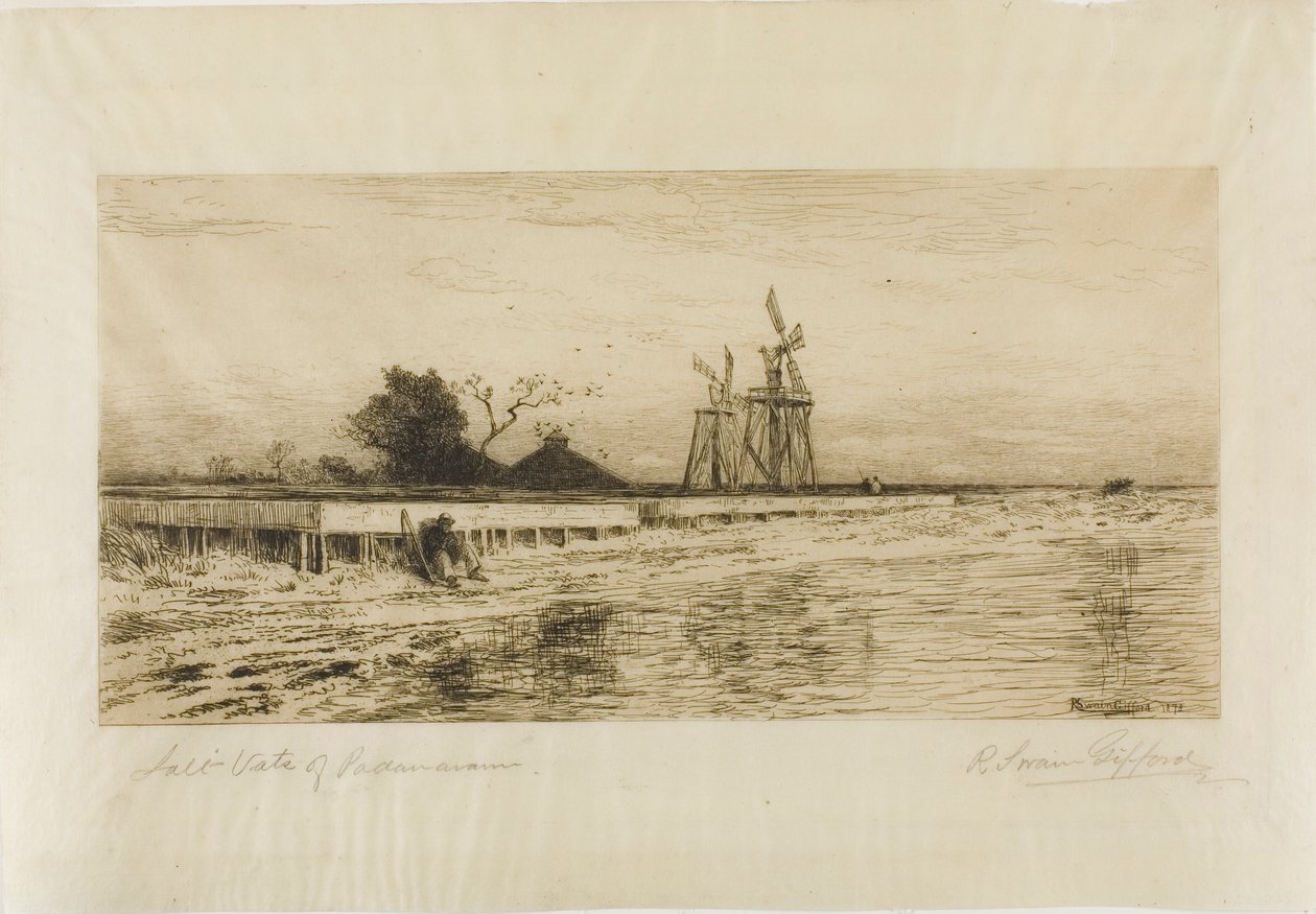 Salt Vats of Padanaram by Robert Swain Gifford