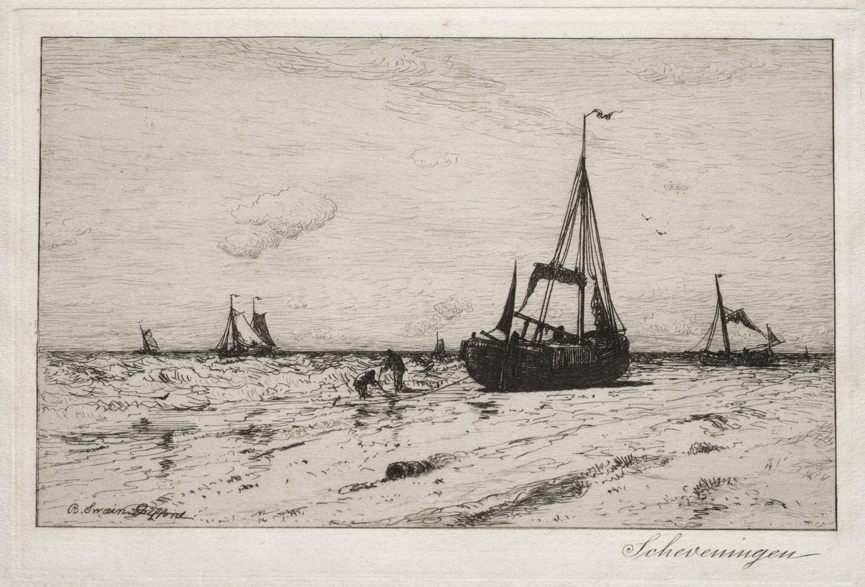 Scheveningen by Robert Swain Gifford