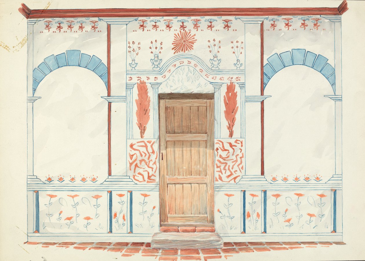Restoration Drawing by Robert W.R. Taylor