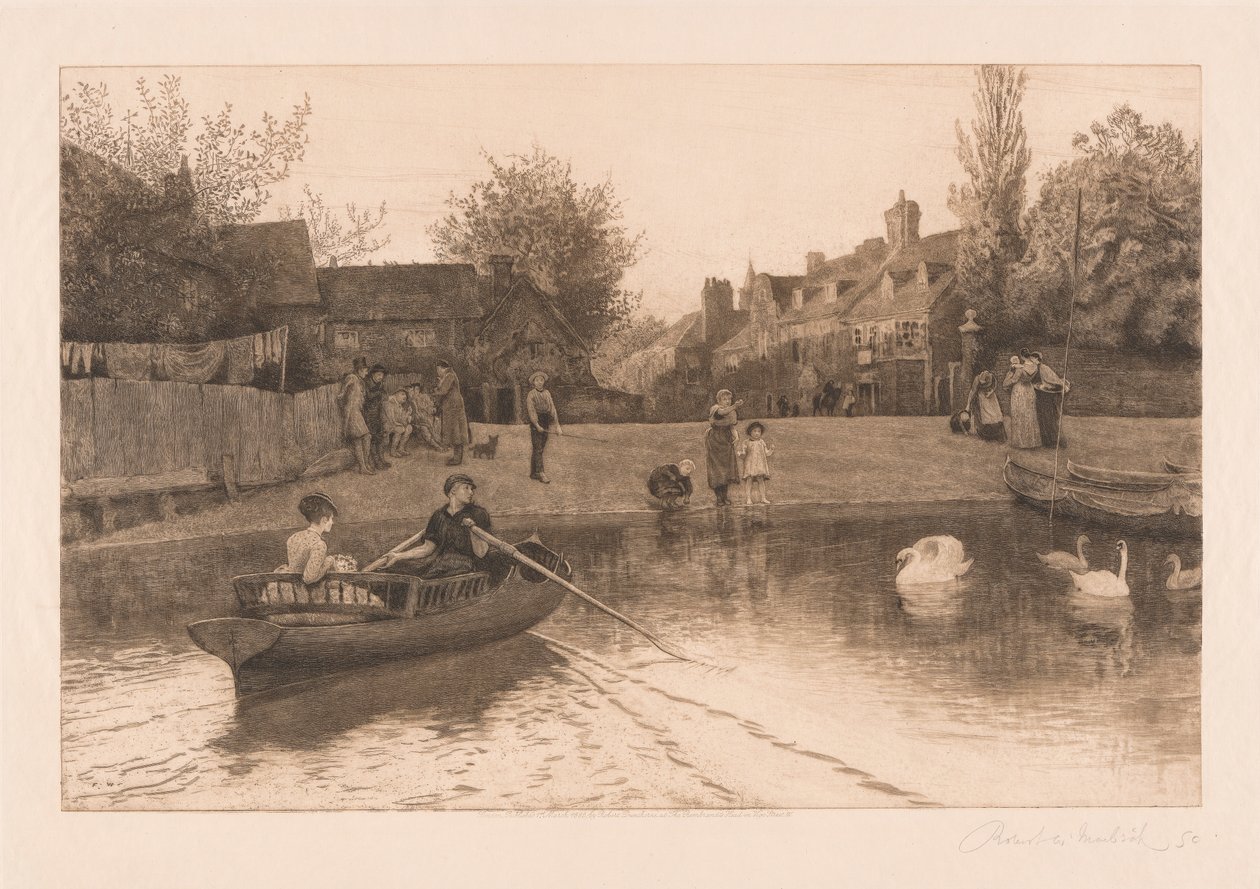 Marlow Ferry by Robert Walker Macbeth