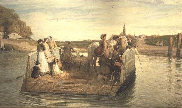 The Ferry by Robert Walker Macbeth