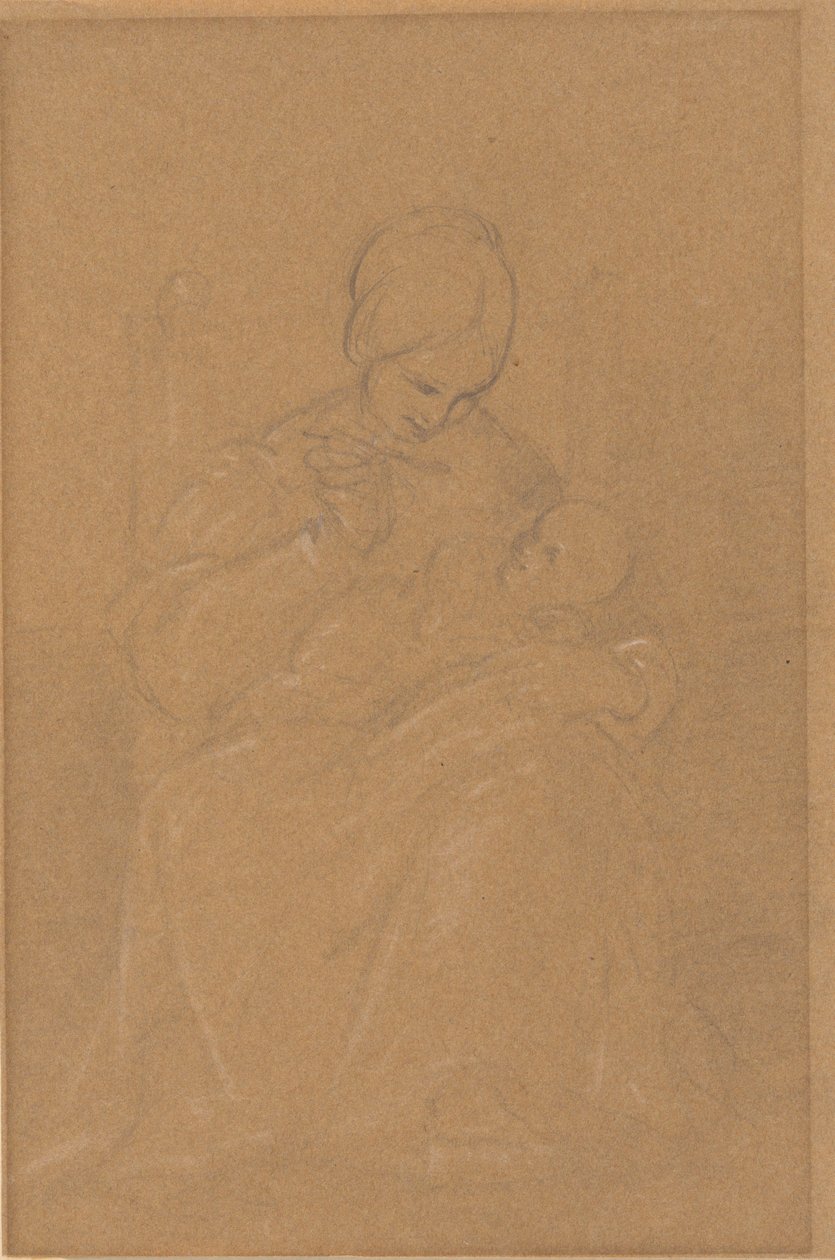 Mother and Child by Robert Walter Weir
