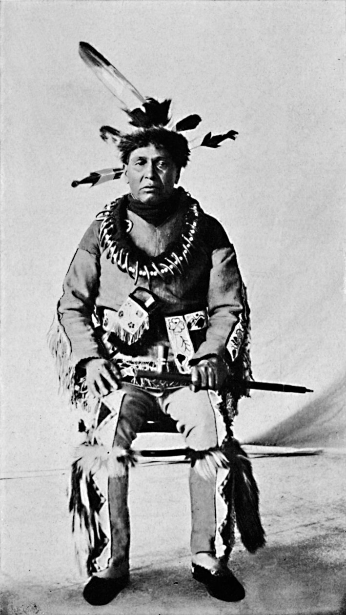 An Algonquin in Full Dress, 1912 by Robert Wilson Shufeldt