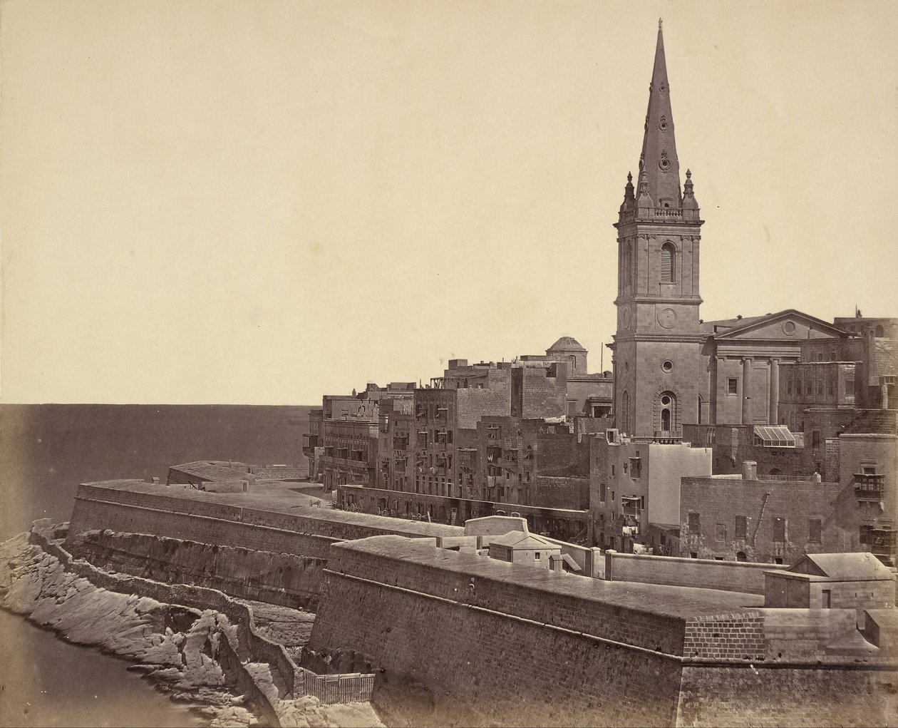 Protestant Church, Malta by Robertson and Beato
