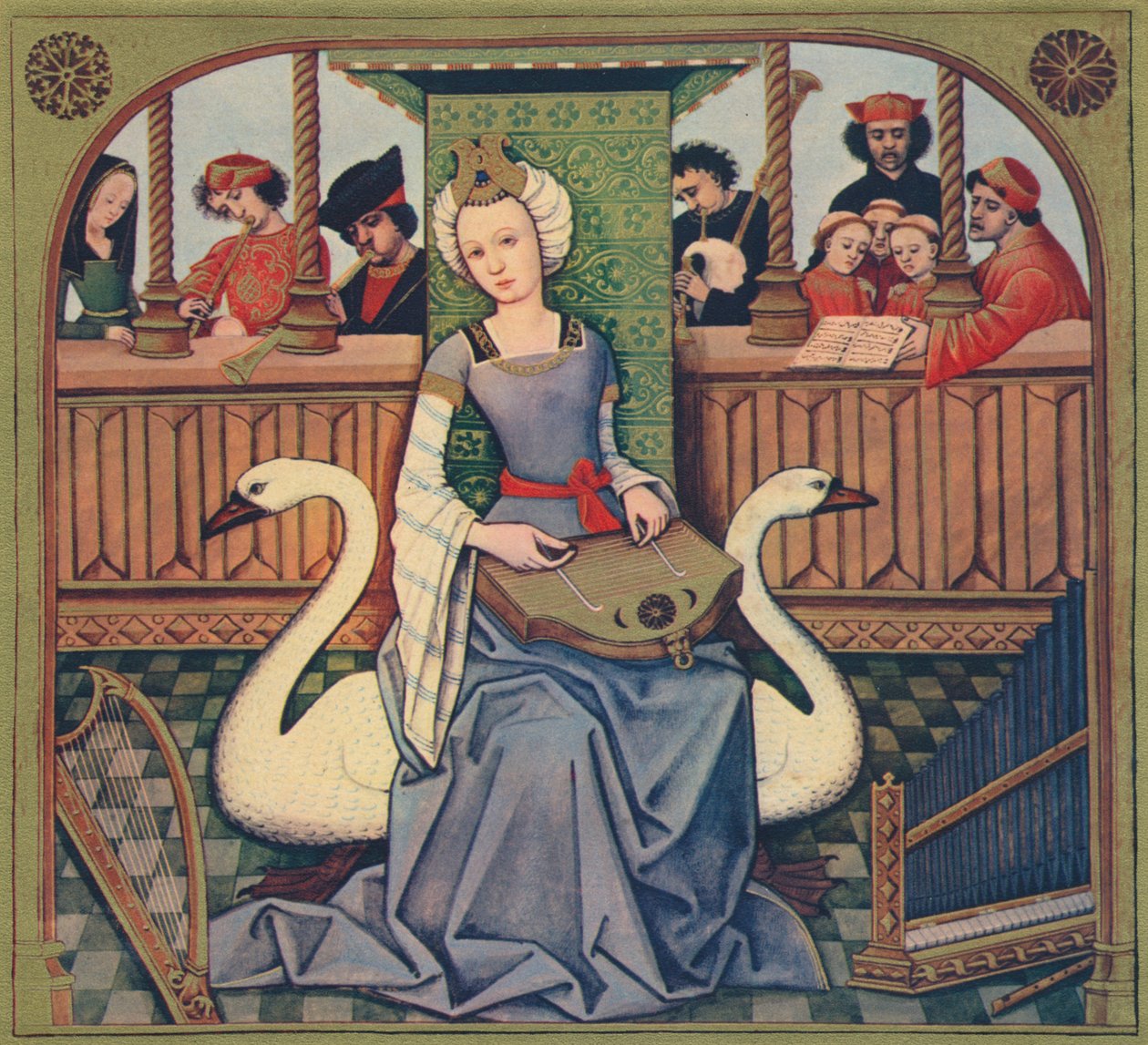 The Allegory of Music, c1496-1498 by Robinet Testard