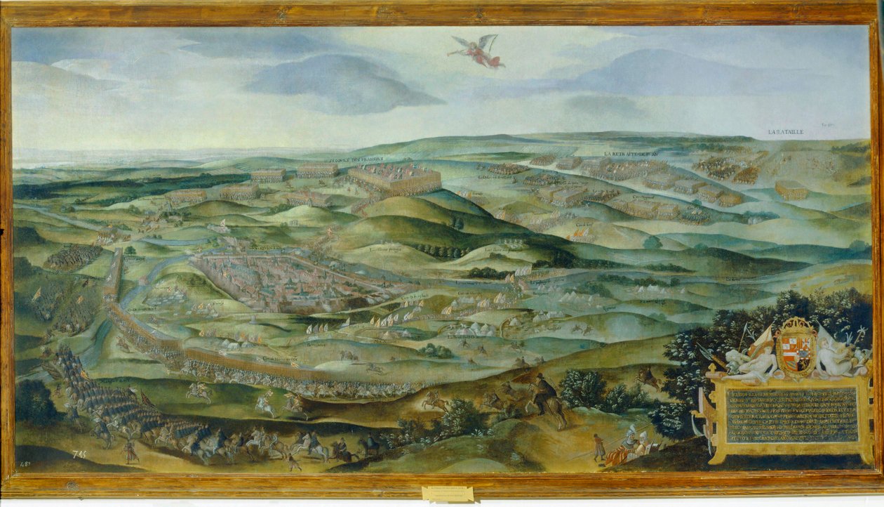 The Battle of St. Quentin by Rodrigo de Holanda