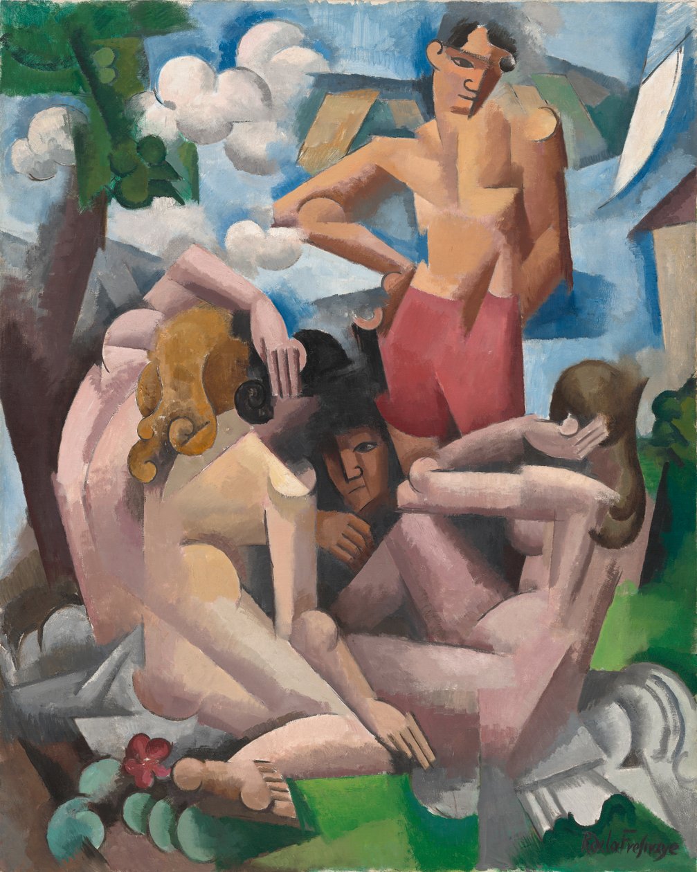 The Bathers by Roger de La Fresnaye