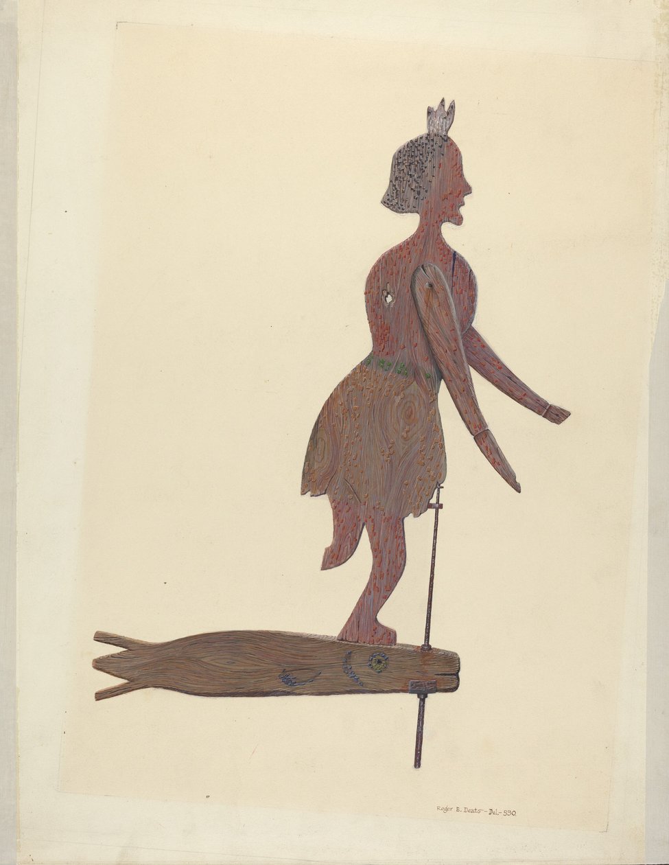 Weather Vane, c. 1940 by Roger Deats